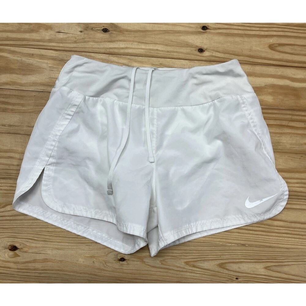 Nike Dri-FIT Swift Women's Mid-Rise 3" Running Lined Shorts White